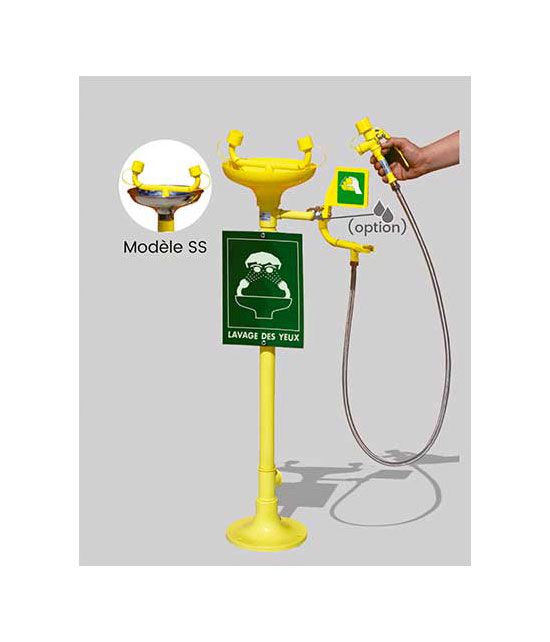 La douche ABS avec vasque et douchette