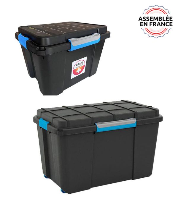 Gamme complète de mallettes PPMS de confinement 25 à 150 personnes