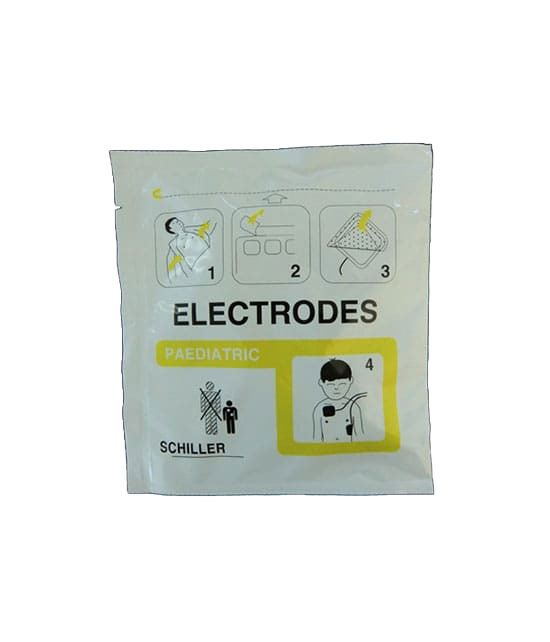 Paire d'électrodes pédiatriques pour défibrillateur Fred Easy Life