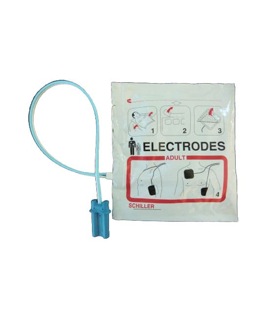 Paire d'électrodes adulte pour le défibrillateur Fred Easy Life