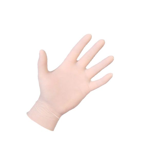Paire de gants en latex non poudrés
 