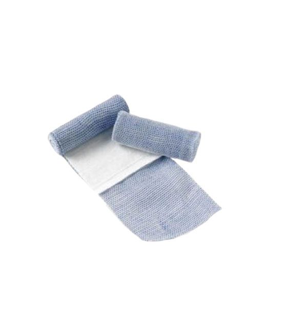 Pansement compressif stérile bleu 6 cm x 8 cm