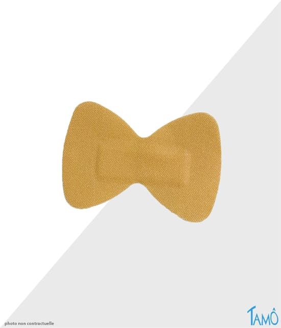 pansement en forme de papillon 
