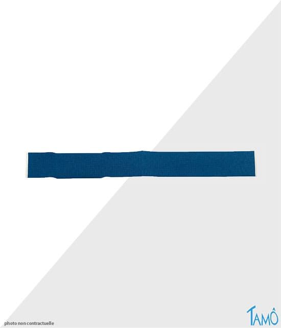 Pansements détectables prédécoupés - tissés en coton bleu de 18 x 2 cm