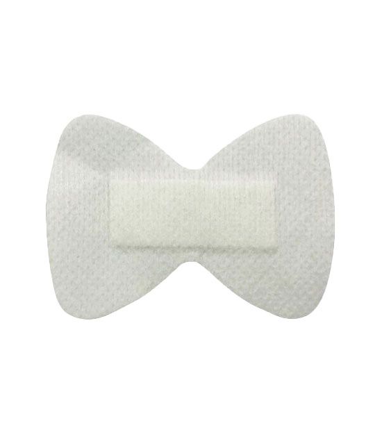 50 pansements papillons non tissés hypoallergéniques