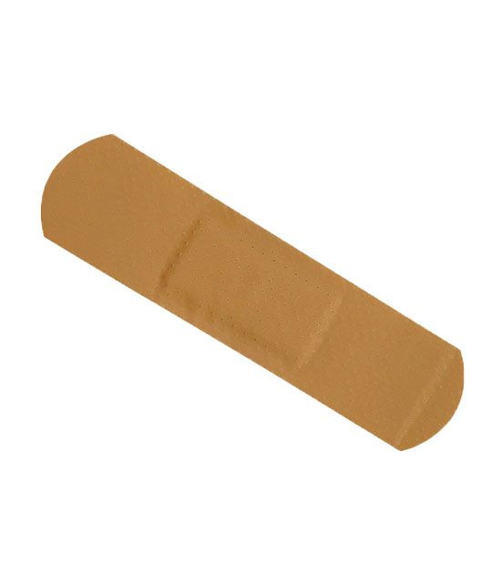 Pansements plastiques microperforés de 19mm x 72mm