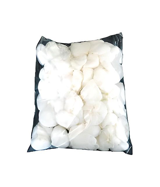 Tampons sphériques en gaze de coton hydrophile