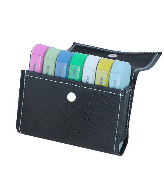 Pilulier Semainier Pilbox avec Etui