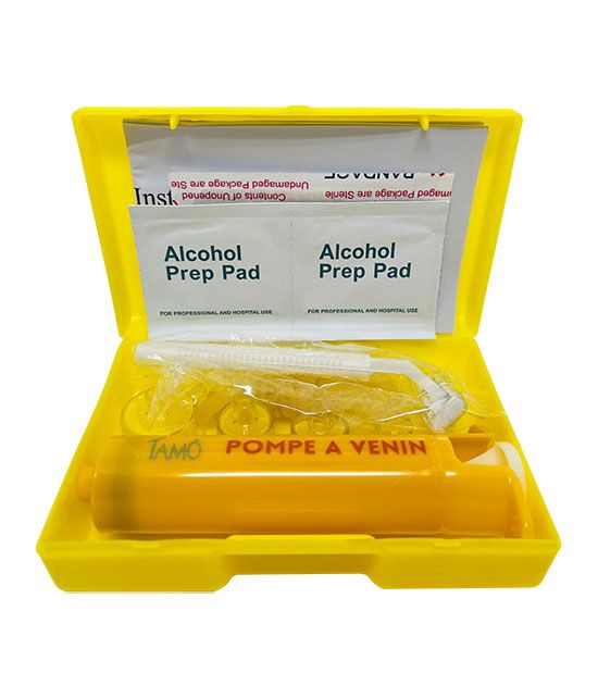 Sacoche pour ranger la pompe à venin