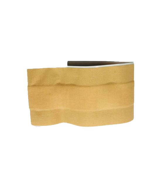 Rouleau de pansement tissé en coton.