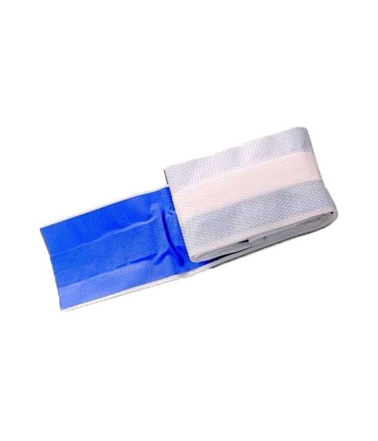 Rouleau de pansement détectable bleu de 8 cm de largeur
