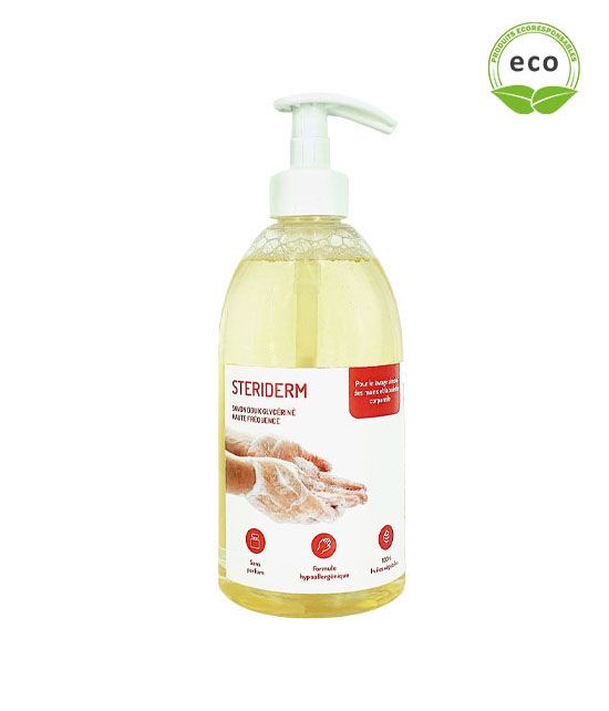 Un savon à la glycérine de 1l