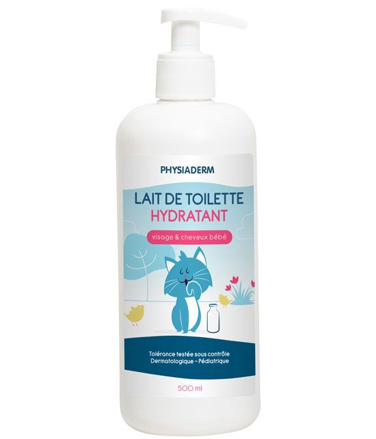 Lait de Toilette Flacon Pompe 500ml