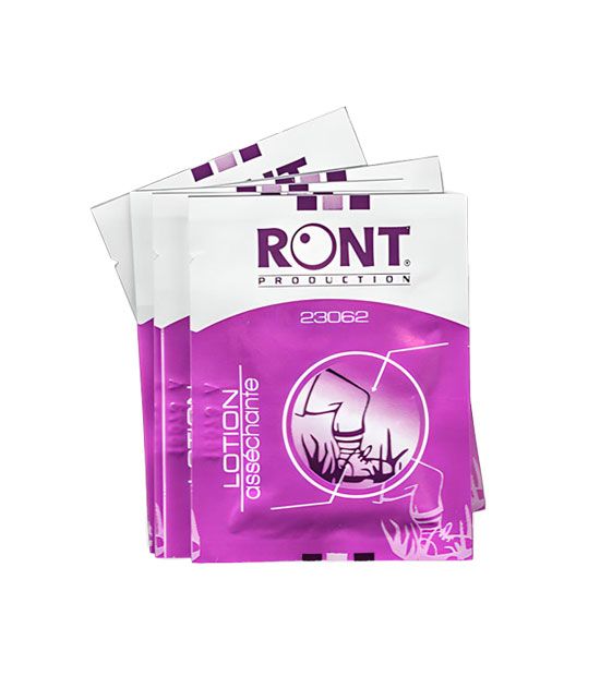 Les serviettes de lotion asséchante pour les blessures