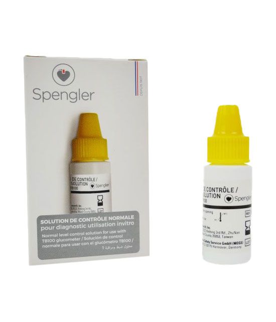 Solution de contrôle pour glucomètre
