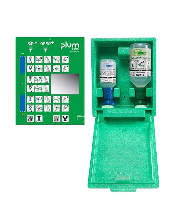 Station murale pleine étanche avec miroir PLUM