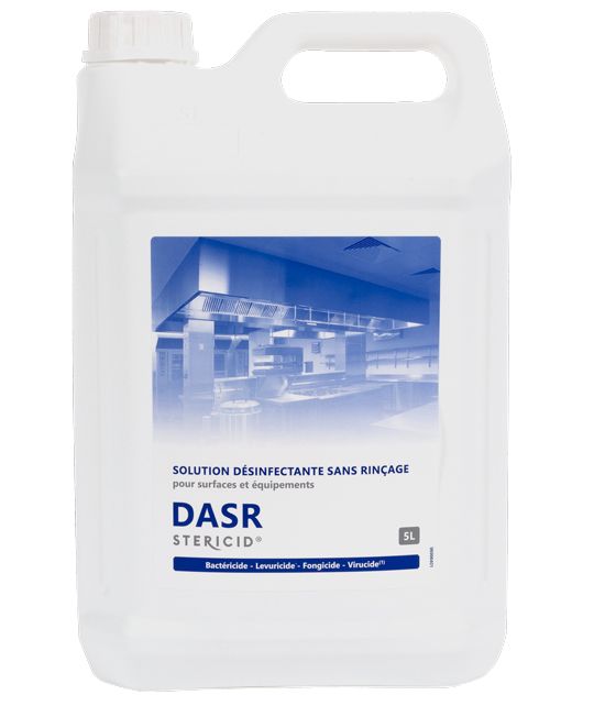 Stericid alimentaire sans rinçage bidon de 5Litres