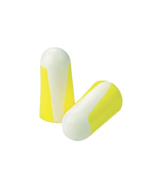 paires de bouchons d'oreille jaune de 33 dB à usage unique