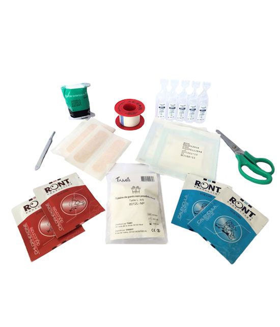 Recharge pour trousse de secours souple 1 à 2 personnes