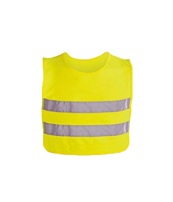 Gilet de sécurité chasuble jaune pour enfant - Tamô
