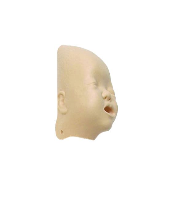 masque de visage baby Anne pour mannequin de formation bébé