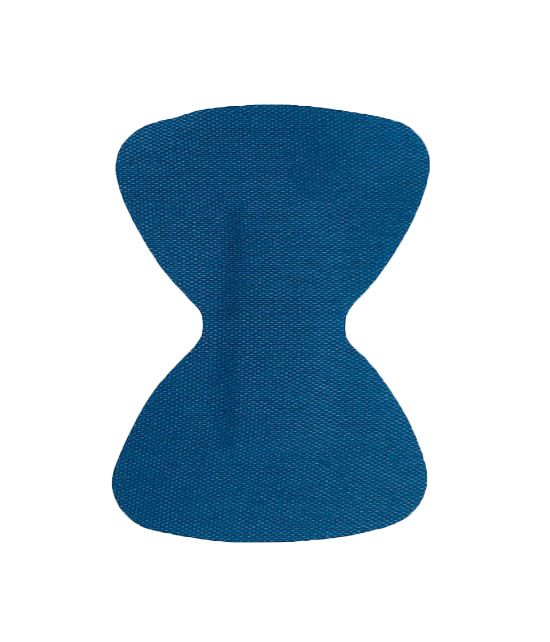 pansement papillon détectable tissé en coton bleu de 7.5 x 4.6 cm