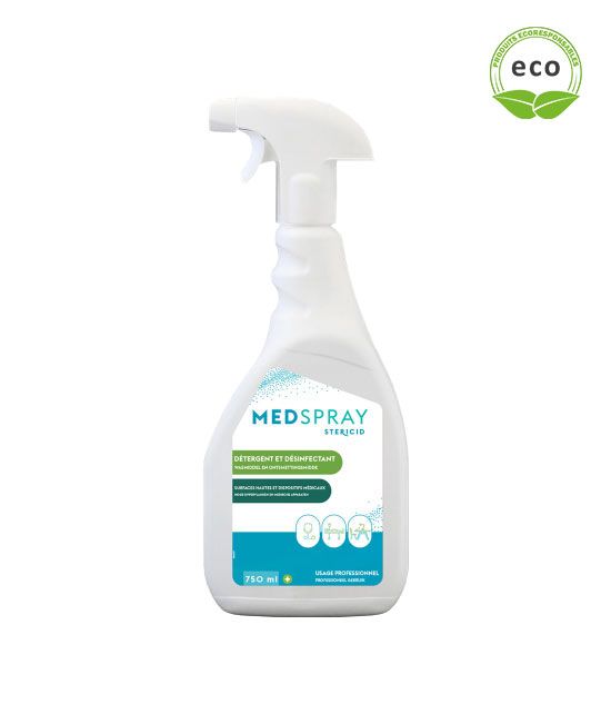 Spray nettoyant et désinfectant 750ml Medspray