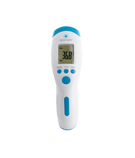 Thermomètre frontal et auriculaire infrarouge Dispositif médical