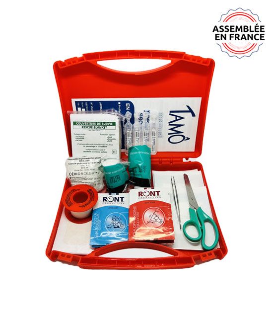 Trousse de secours urgence pleine pour 1 à 2 personnes