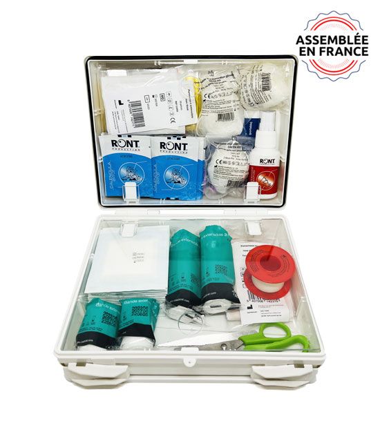 Kit de premiers secours en ABS pour 4 à 6 personnes