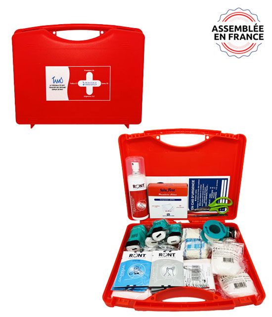 Trousse de secours pour l'accueil du public