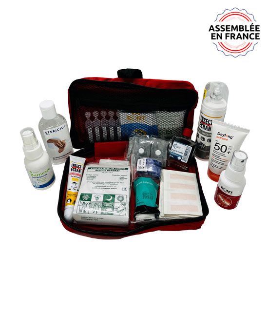 La trousse de secours plage