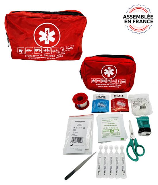 Trousse de secours souple pour 1 à 2 personnes