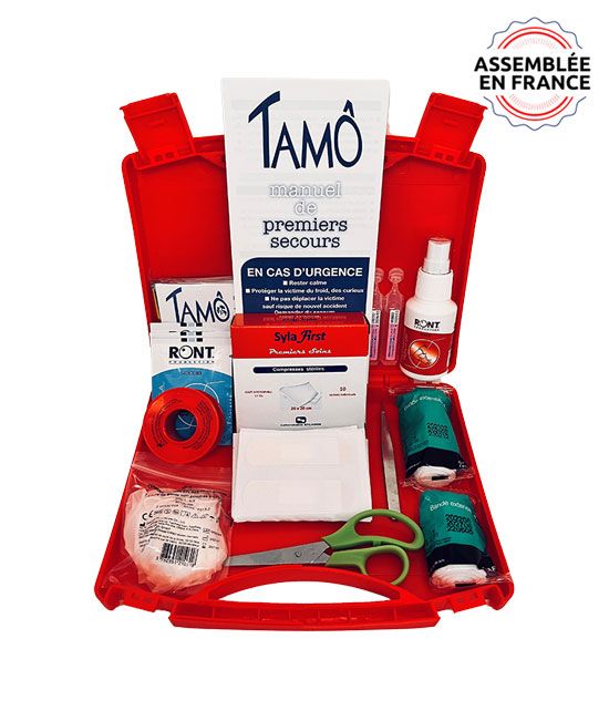 Trousse de secours d'urgence pour 2 à 4 personnes