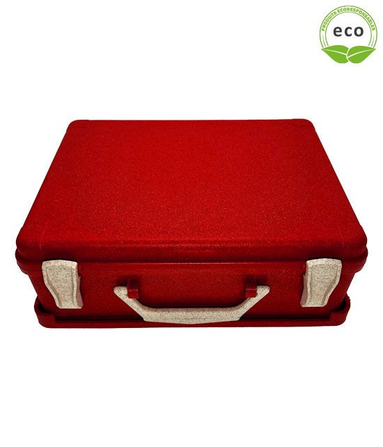 Trousse de secours fabriquée en matériaux recyclés