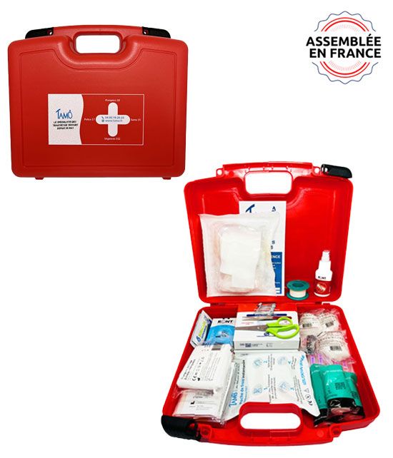Kit de premier secours BTP pour 10 personnes