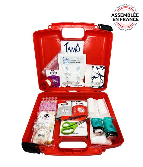 Trousse de secours PPMS rouge