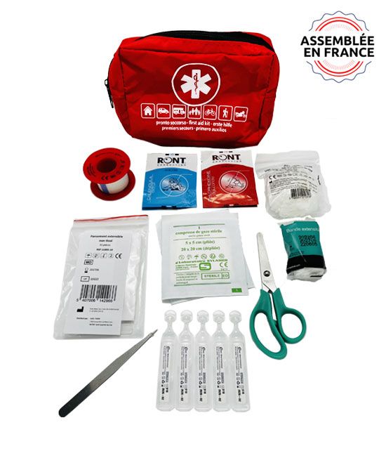 Trousse de secours souple pleine pour 2 personnes