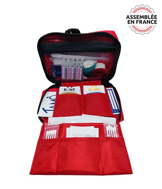 Trousse souple pleine de voyage 