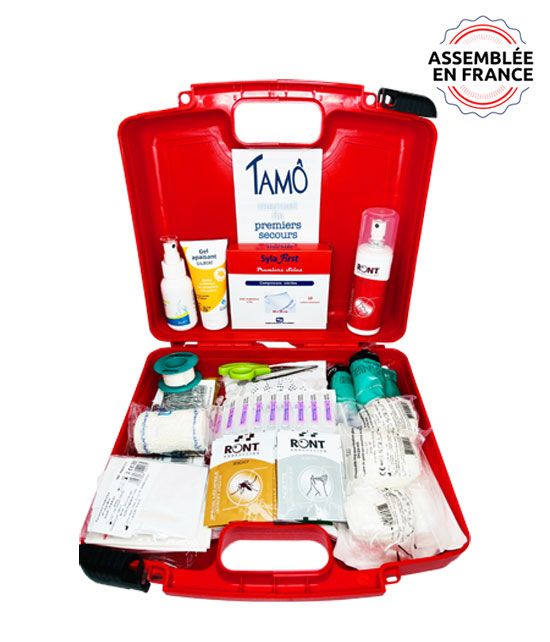Kit de soins 20 personnes pour les espaces verts et les forestiers