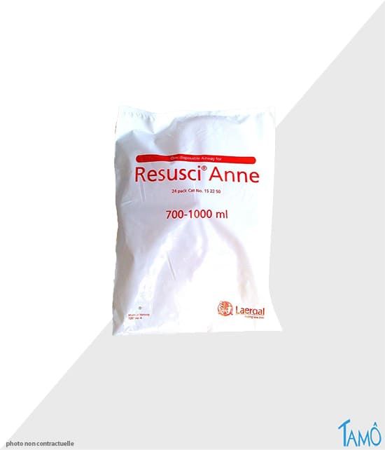 Voies respiratoires avec valve unidirectionnelle 