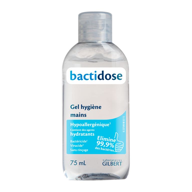 Image du produit : Gel hydroalcoolique sans parfum 75 mL