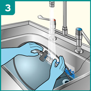 Rincer les dispositifs