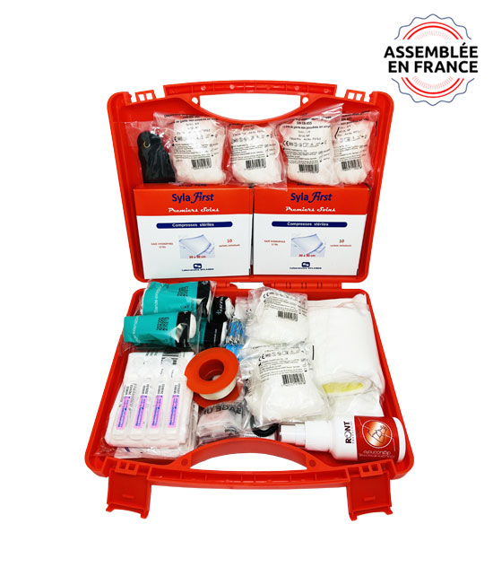 Le kit de soin pour les métiers de la menuiserie et de l'aluminium.