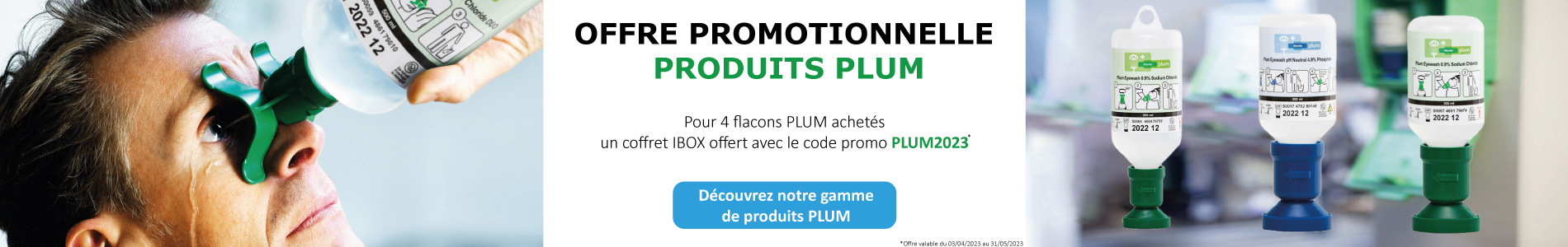 Promotion sur les produits de la marque PLUM
