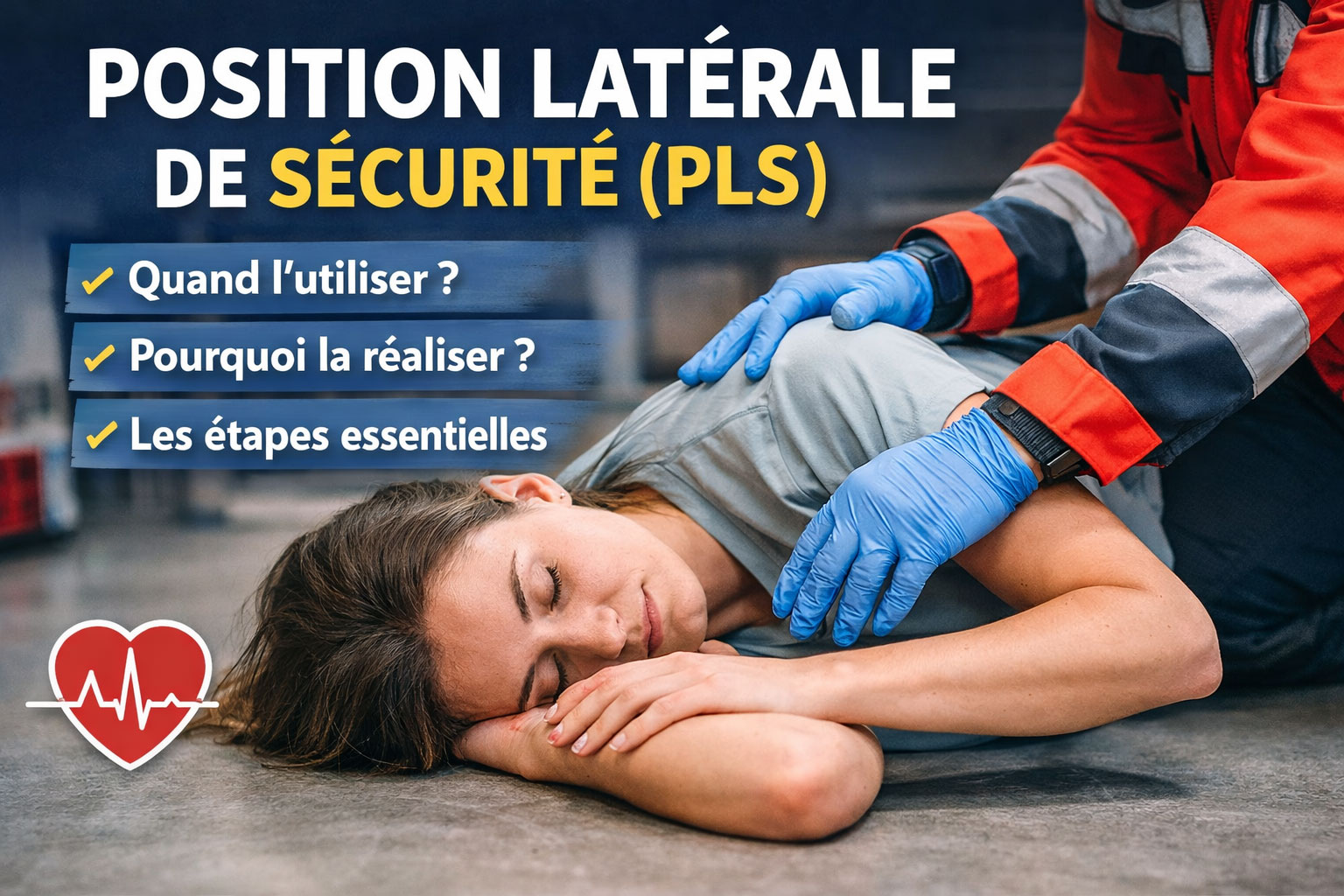 Position latérale de sécurité (PLS) : quand, pourquoi et comment la réaliser