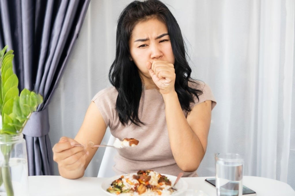 Sensation d'étouffement alimentaire