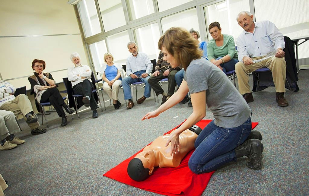 Sensibilisation aux gestes de secours face à l'étouffement