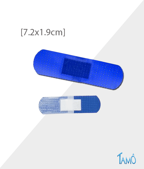 pansement detectable bleu microperforé